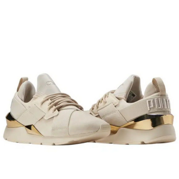 PUMA Muse Lace Up Sneakers - Picture 3 of 8